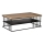 Eglo - Table basse 36x100 cm marron/noir - FSC certifié