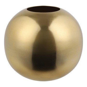 Eglo - Vase en métal 22,5x25 cm doré