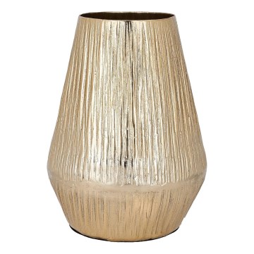 Eglo - Vase en métal 27x20 cm doré