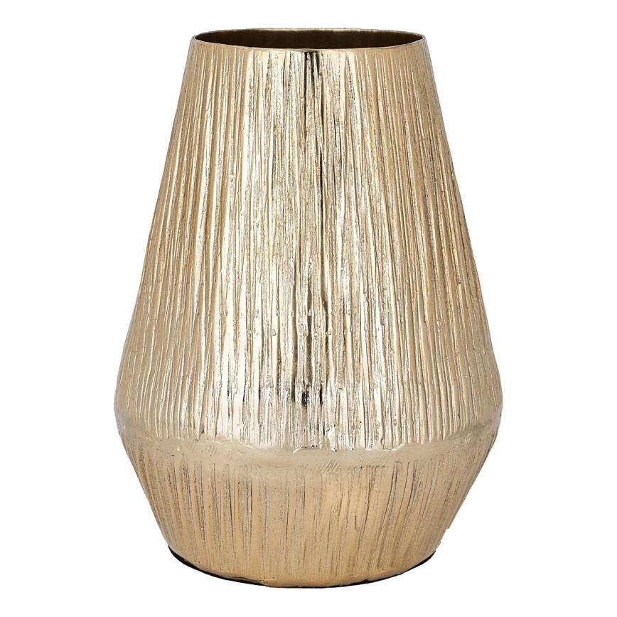 Eglo - Vase en métal 27x20 cm doré