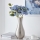 Eglo - Vase en métal 28,5x13 cm argent
