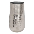 Eglo - Vase en métal 28x16 cm argent