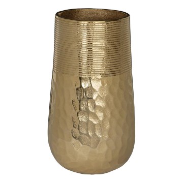 Eglo - Vase en métal 28x16 cm doré