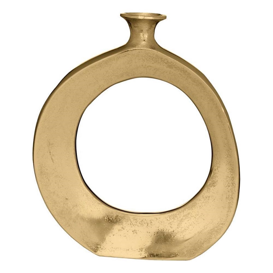 Eglo - Vase en métal 30x25,5 cm doré