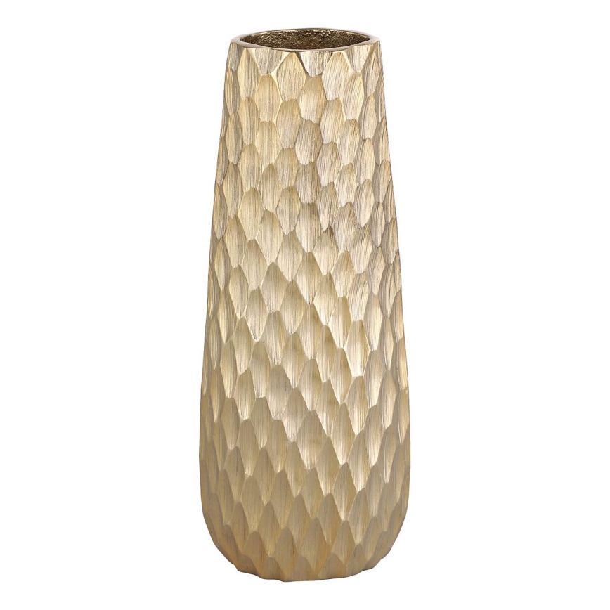 Eglo - Vase en métal 31x12 cm doré