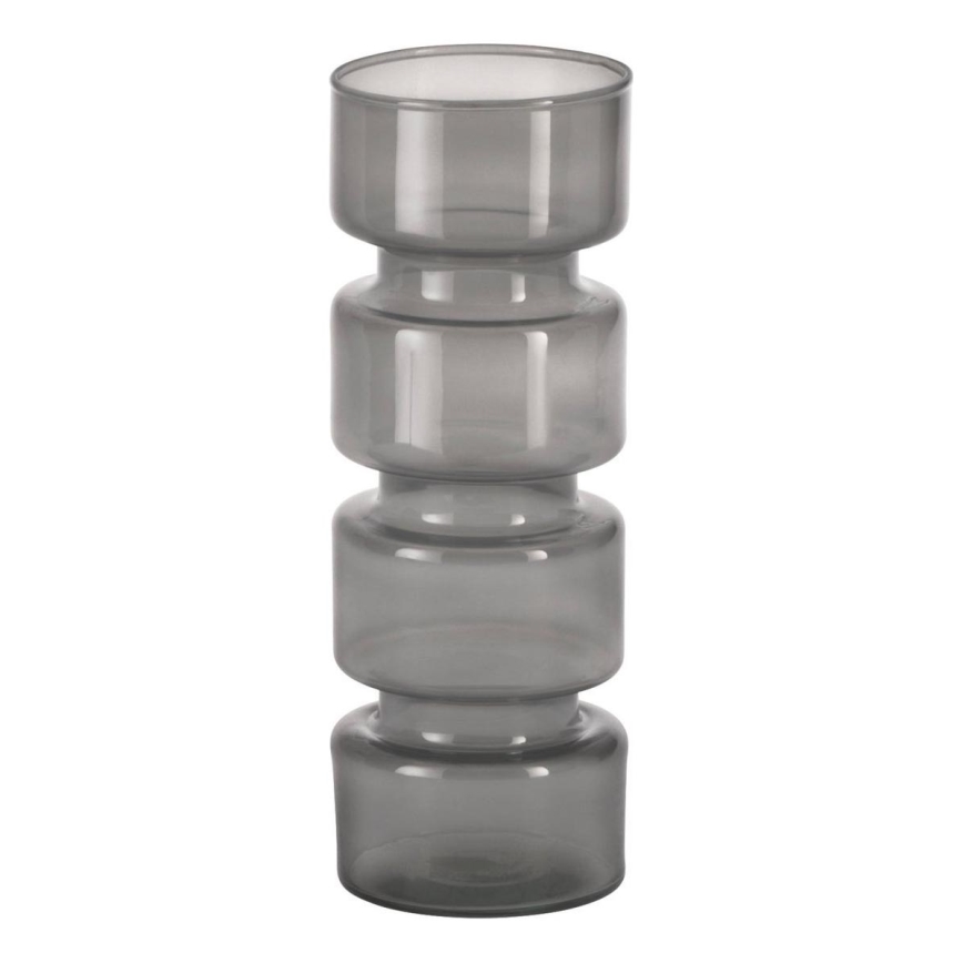 Eglo - Vase en verre 26x90 cm gris
