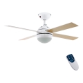Eglo - Ventilateur de plafond 1xE27/60W/230V + télécommande