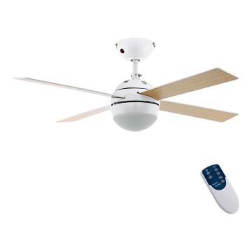 Eglo - Ventilateur de plafond 1xE27/60W/230V + télécommande