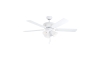 Eglo - Ventilateur de plafond 3xE27/40W/230V blanc