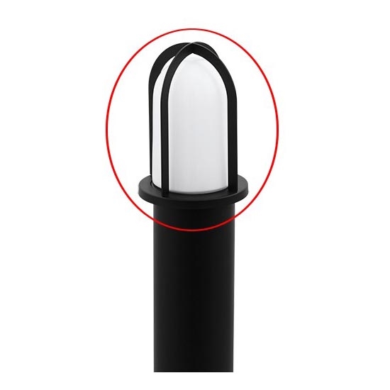 Eglo - Verre de rechange pour éclairage extérieur PAULLO