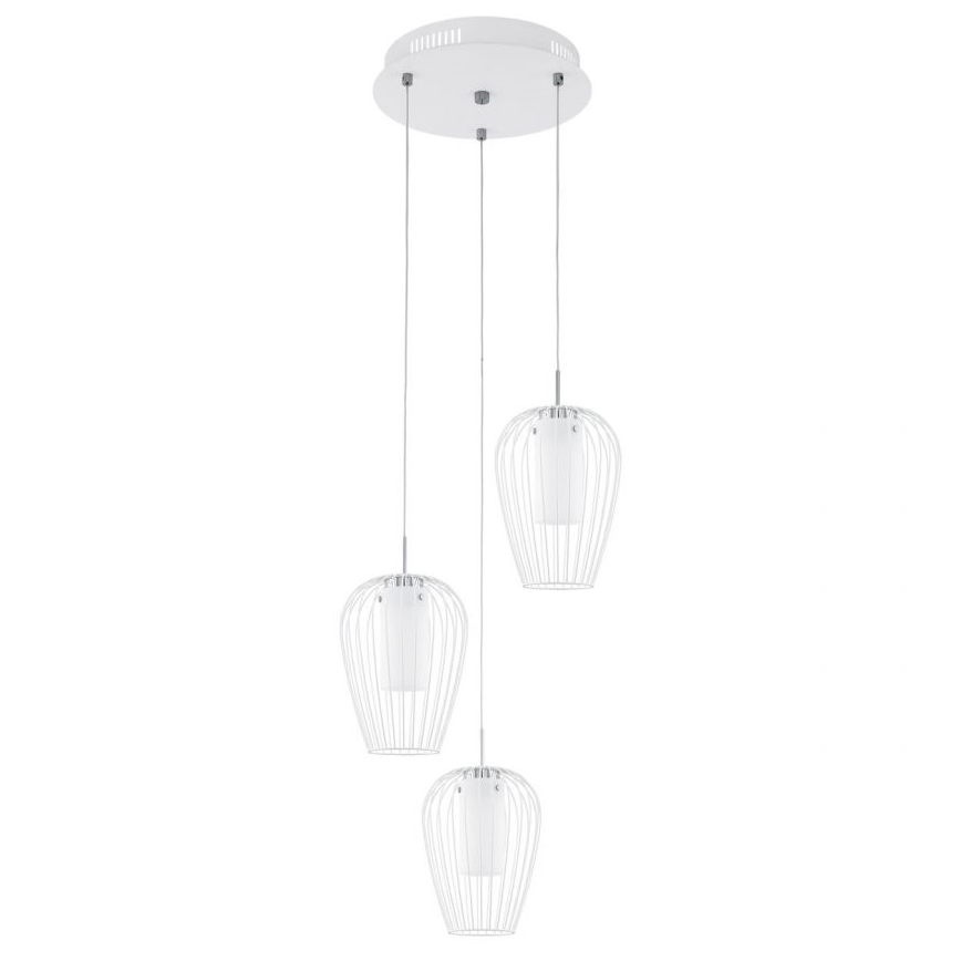Eglo - Verre de rechange pour suspension et lampe de table VENCINO blanc