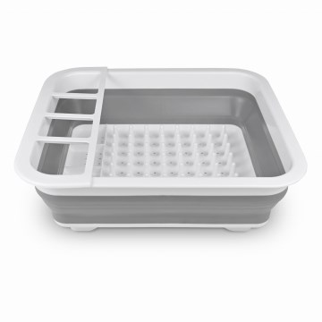 Égouttoir à vaisselle pliable en silicone