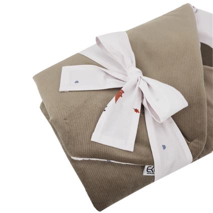 EKO - Couverture à langer en coton FOX 75x75 cm