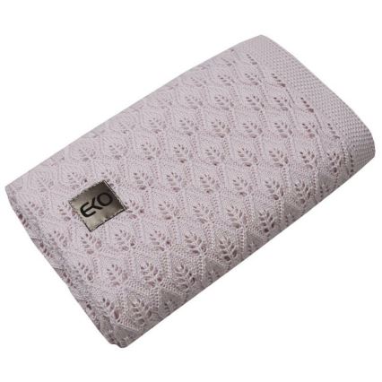 EKO - Couverture en bambou ROSE 80x100 cm rose