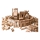 EkoToys - Blocs en bois naturel 220 pcs