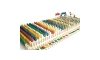 EkoToys - Dominos en bois coloré 830 pce