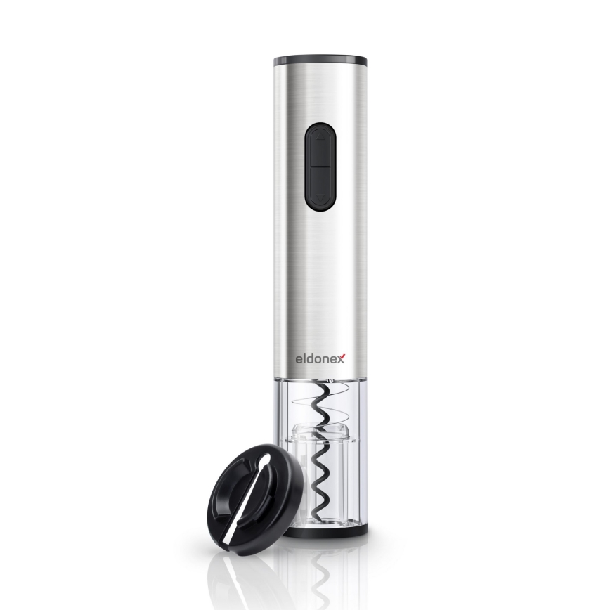 ELDONEX EWO-2200-SL - Tire-bouchon électrique 4xAA chrome mat