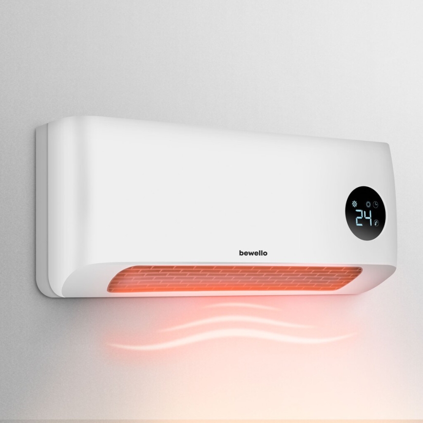 Elément chauffant 1000W/2000W/230V + télécommande