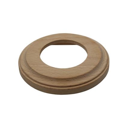 Elhard - Cadre rétro en bois au design simple, bois clair