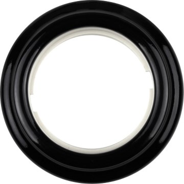 Elhard - Cadre rétro en céramique, design simple, noir