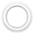 Elhard - Cadre rétro en céramique simple, blanc