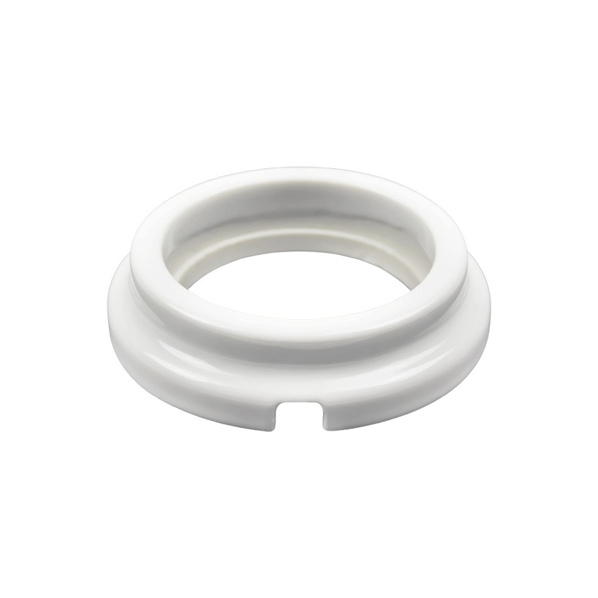 Elhard - Cadre rétro en céramique simple, blanc