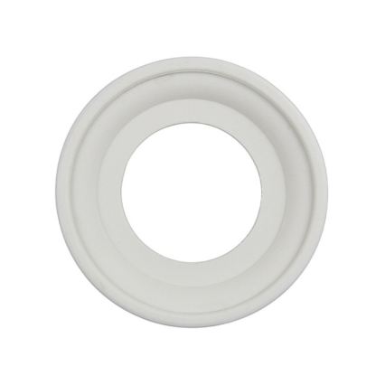 Elhard - Cadre rétro en céramique, simple, blanc
