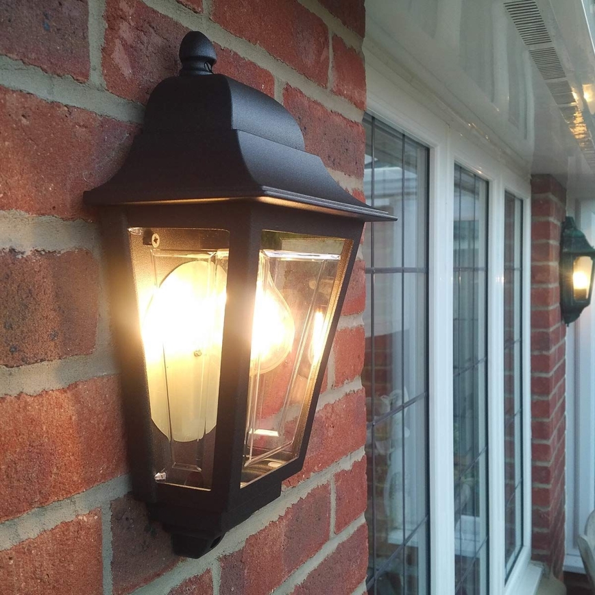 Elstead - Applique murale d'extérieur DECO LANE 1xE27/60W/230V IP44 noire