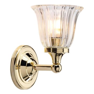 Elstead - Applique murale LED pour salle de bains AUSTEN 1xG9/3W/230V IP44, finition dorée