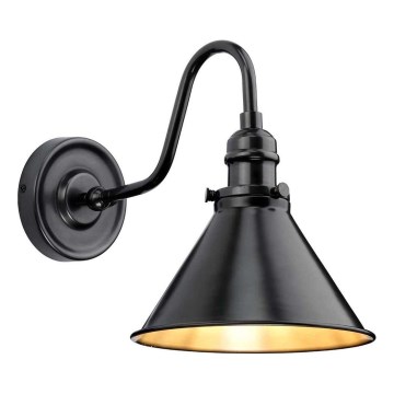 Elstead - Applique murale PROVENCE 1xE27/60W/230V noir