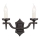 Elstead - Applique murale RECTORY 2xE14/60W/230V