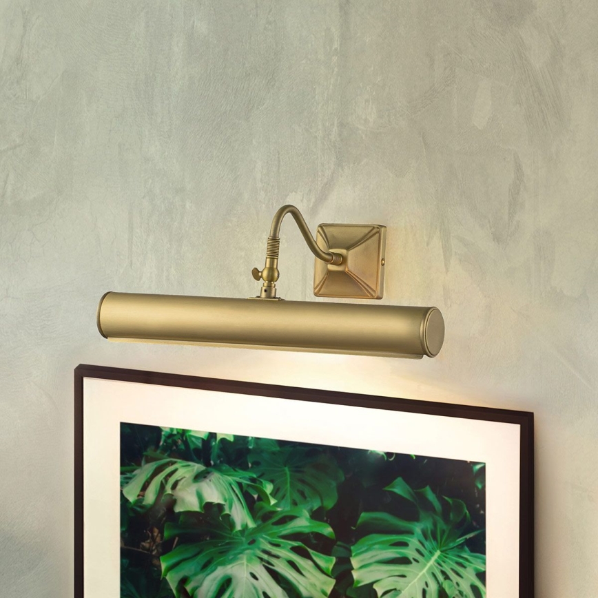 Elstead - Applique pour tableau PICTURE LIGHT 2xE14/40W/230V dorée