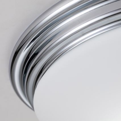 Elstead - Plafonnier salle de bain LED BROMPTON 1xGX53/5,7W/230V IP44 chrome mat