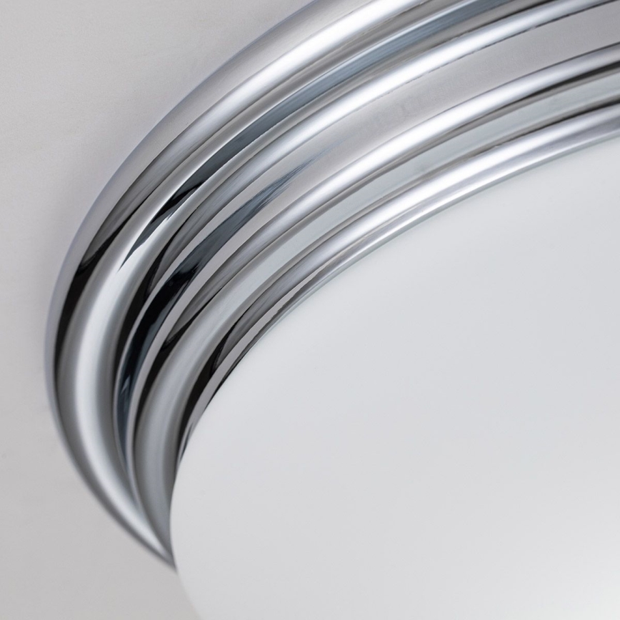 Elstead - Plafonnier salle de bain LED BROMPTON 1xGX53/5,7W/230V IP44 chrome mat