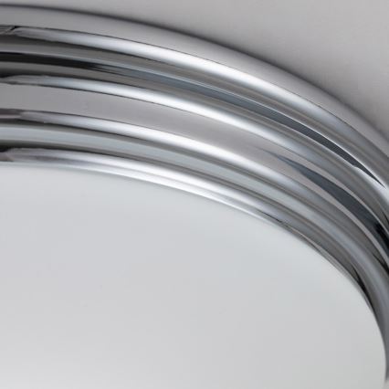 Elstead - Plafonnier salle de bain LED BROMPTON 1xGX53/5,7W/230V IP44 chrome mat