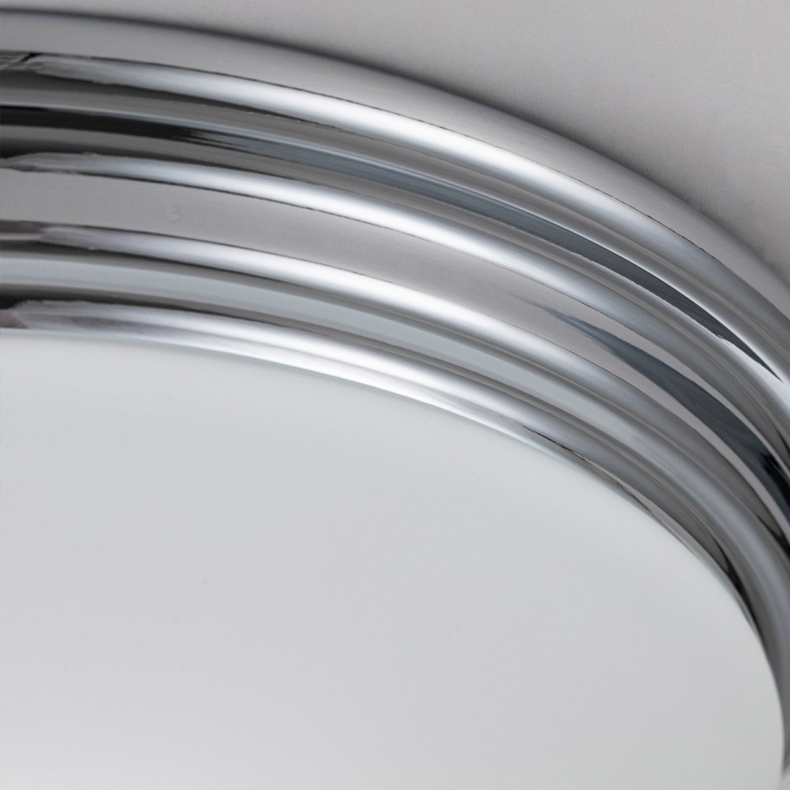 Elstead - Plafonnier salle de bain LED BROMPTON 1xGX53/5,7W/230V IP44 chrome mat