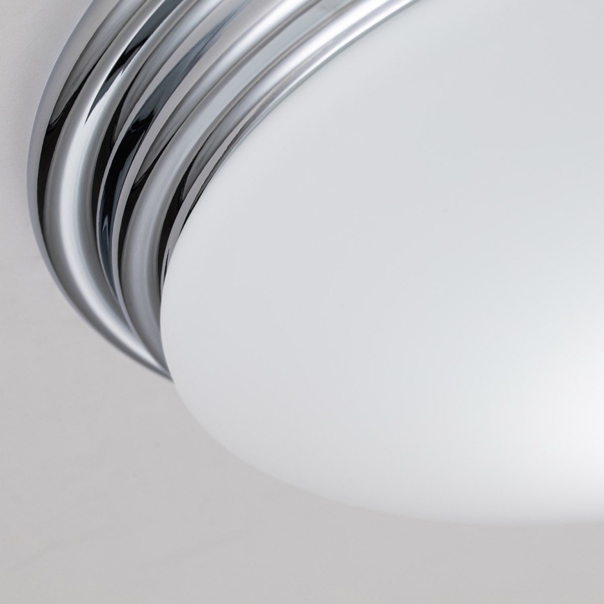 Elstead - Plafonnier salle de bain LED BROMPTON 1xGX53/5,7W/230V IP44 chrome mat
