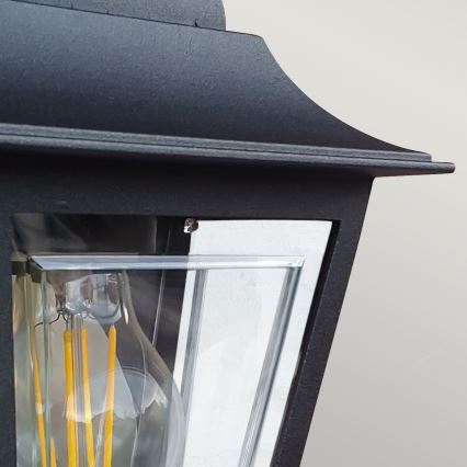 Elstead - Applique murale d'extérieur DECO LANE 1xE27/60W/230V IP44 noire