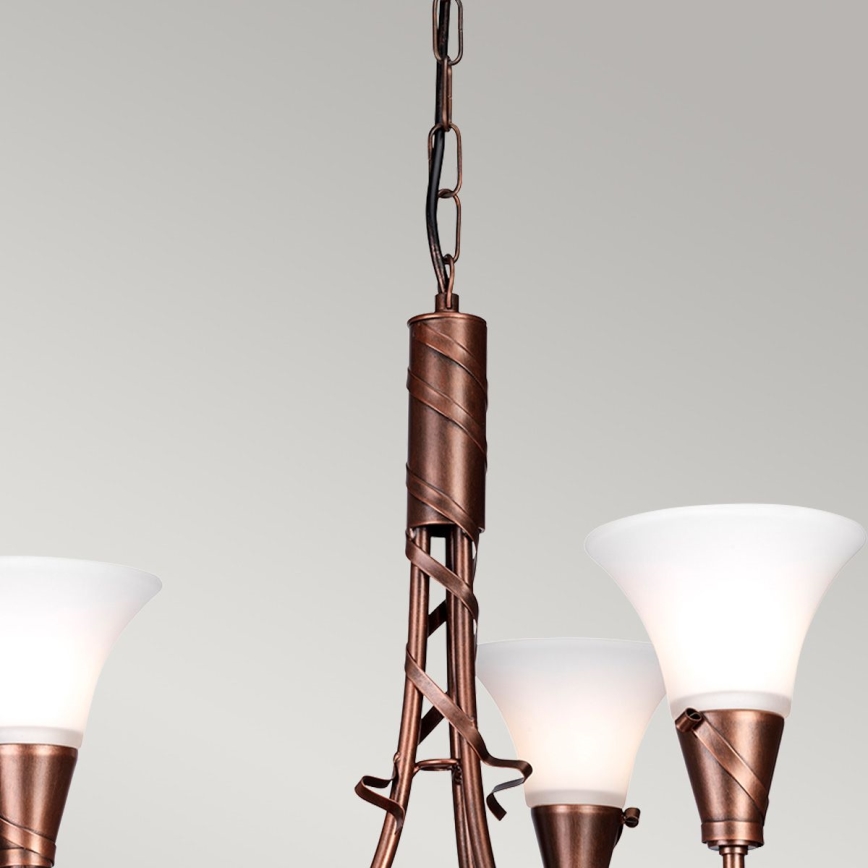 Elstead - Suspension chaîne EMILY 3xE14/40W/230V