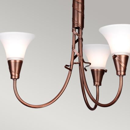 Elstead - Suspension chaîne EMILY 3xE14/40W/230V