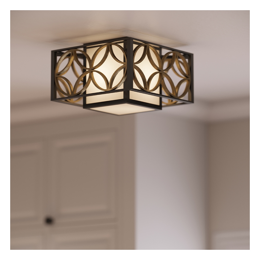 Elstead FE-REMY-F - Plafonnier REMY 2xE27/60W/230V