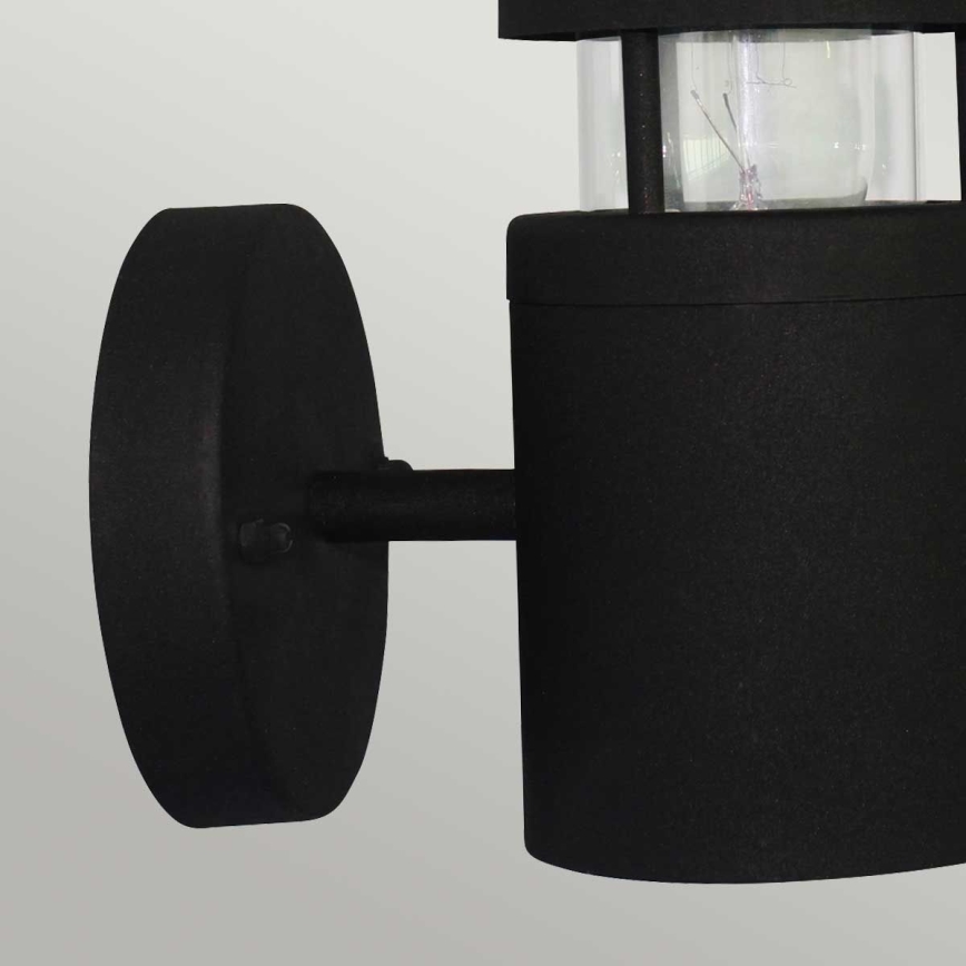 Elstead - Applique murale d'extérieur HORNBAEK 1xE27/60W/230V IP44 noire