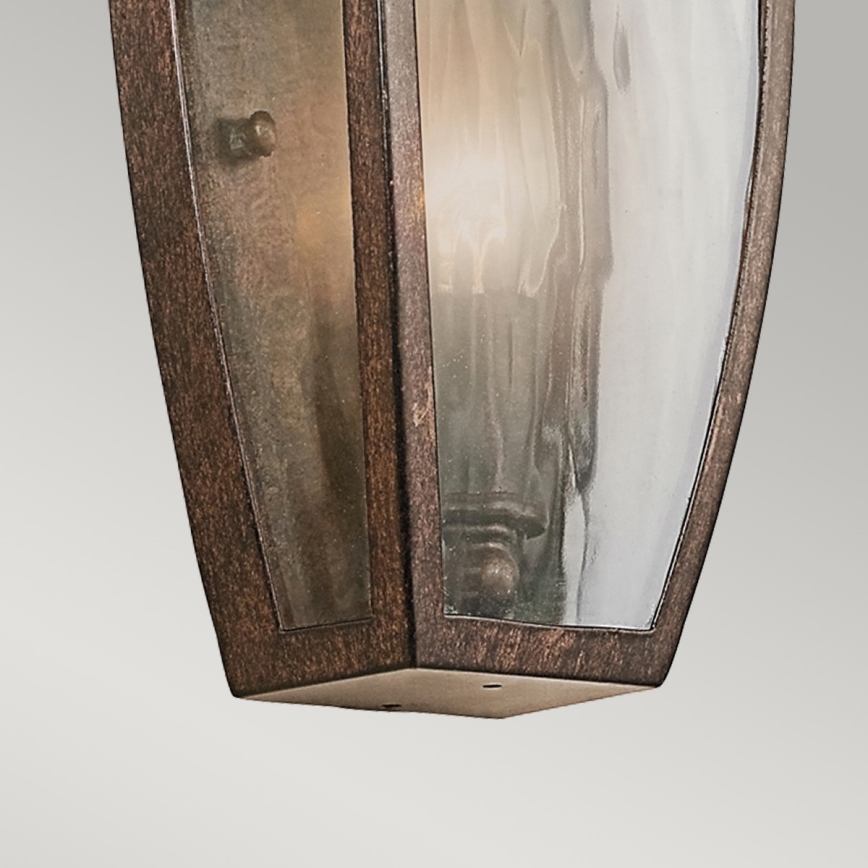 Elstead KL-VENETIAN7-S - Applique murale d'extérieur VENETIAN 1xE14/60W/230V IP44