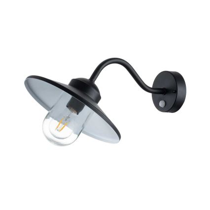 Elstead - Applique murale d'extérieur KLAMPENBORG avec détecteur de mouvement 1xE27/60W/230V IP44