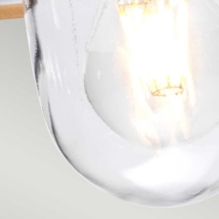 Elstead - Suspension d'extérieur à chaîne KLAMPENBORG 1xE27/60W/230V IP44 chrome mat