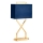 Elstead - Lampe de table CROSS 1xE27/60W/230V doré/bleu