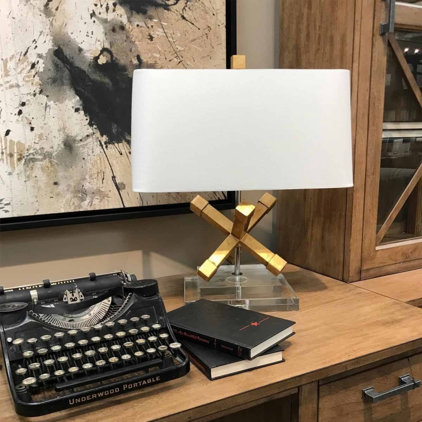 Elstead - Lampe de table JACKSON SQUARE 1xE27/60W/230V