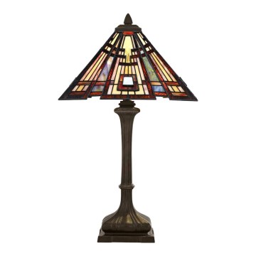 Elstead - Lampe de table Tiffany CLASSIC 2xE27/60W/230V