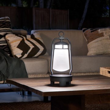 Elstead - Lampe extérieur avec enceinte LYNDON 3W/230V IP44 8800 mAh