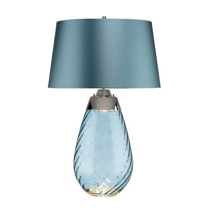 Elstead - Lampe de table LED LENA 1xE27/40W/230V + 1xGU10/7W 74 cm bleu